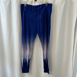 LuLaRoe Gradient Blue Ombré TC Leggings